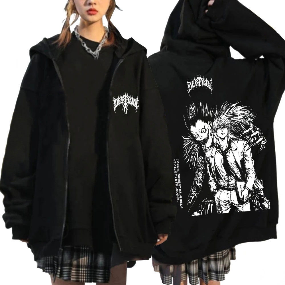 Men'S Fashion Light Jacket - Anime Death Note Ryuk Yagami Light