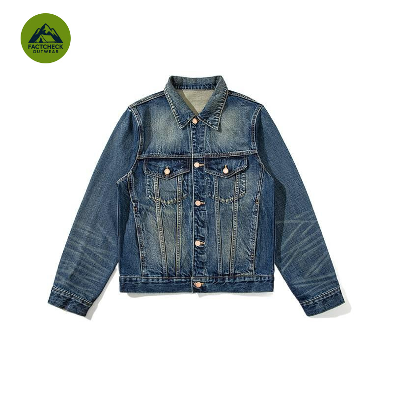 Denim Jacket Vintage - FACTCHECK EU US Größe Luxus-Qualität Denim-Jacke