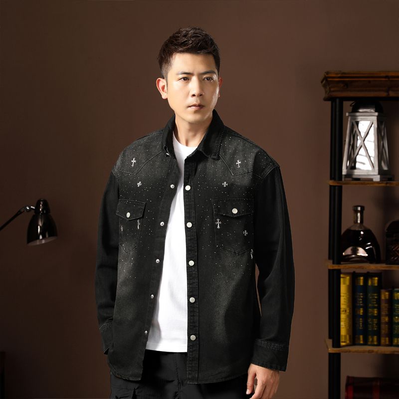 Denim Jacket Vintage - Frühling Herbst Vintage Denim Jacken mit
