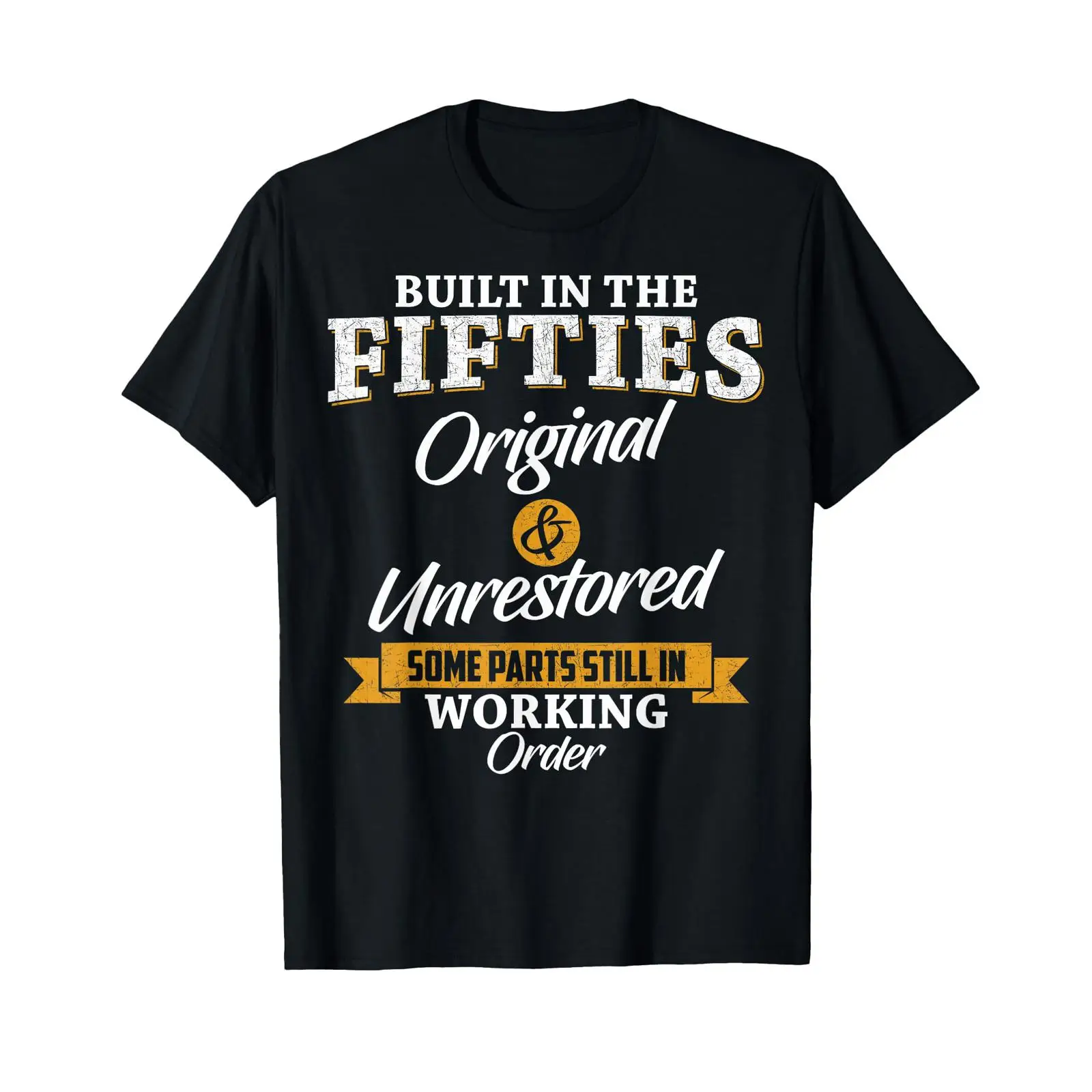 Mens Fashion In The 50S - Gebaut in den 50er Jahren, 50er-Jahre-Geburtstags-T-Shirt,