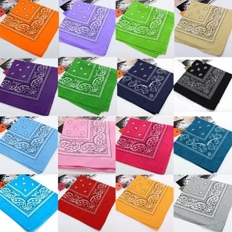 Men Fashion Hair Style - 3/6 stücke Hip Hop Bandana 23