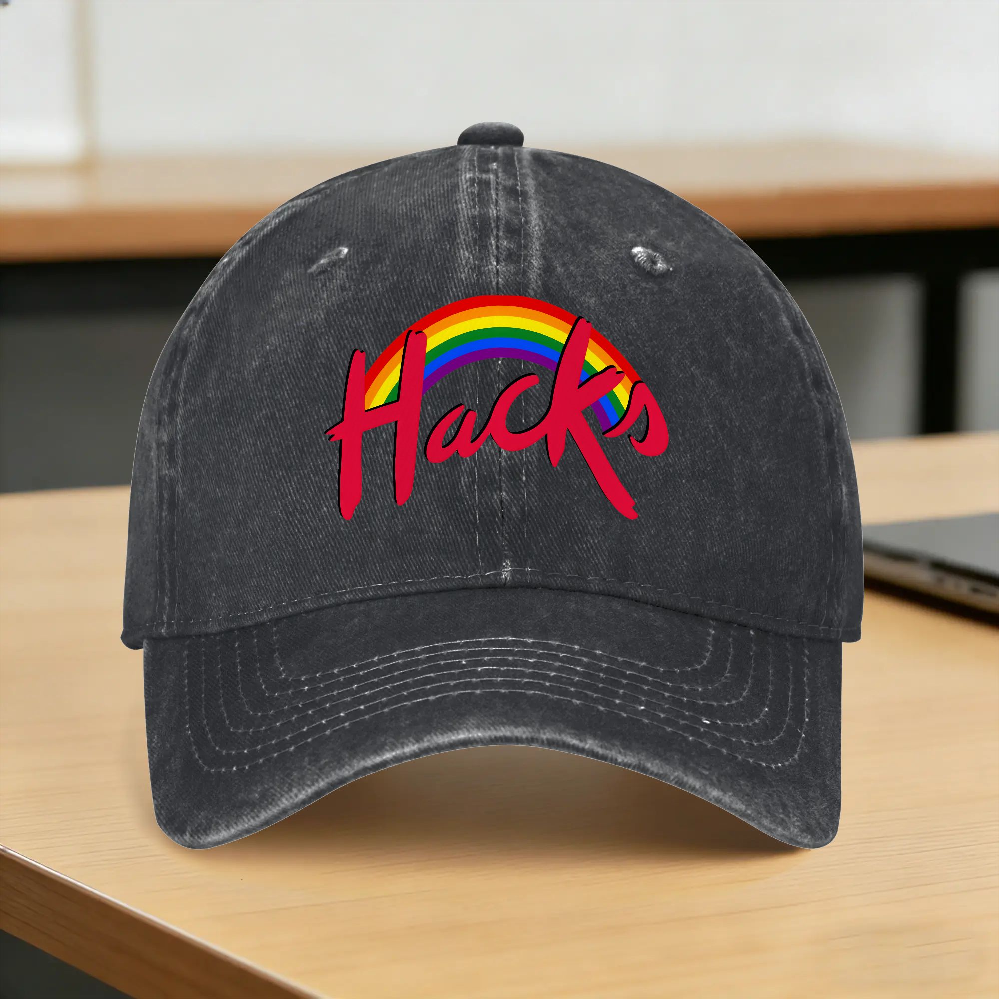 Mens Fashion Hacks - Summer Hacks Pride Rainbow Baseball Cap