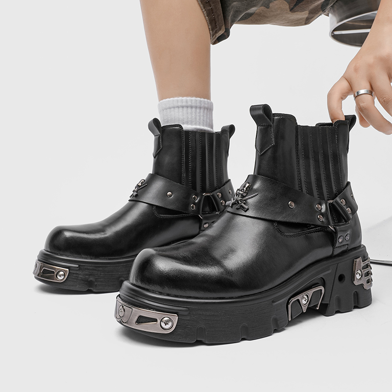 Paris Men'S Fashion - Neue Designer Paris Trendy Punk Herrenschuhe