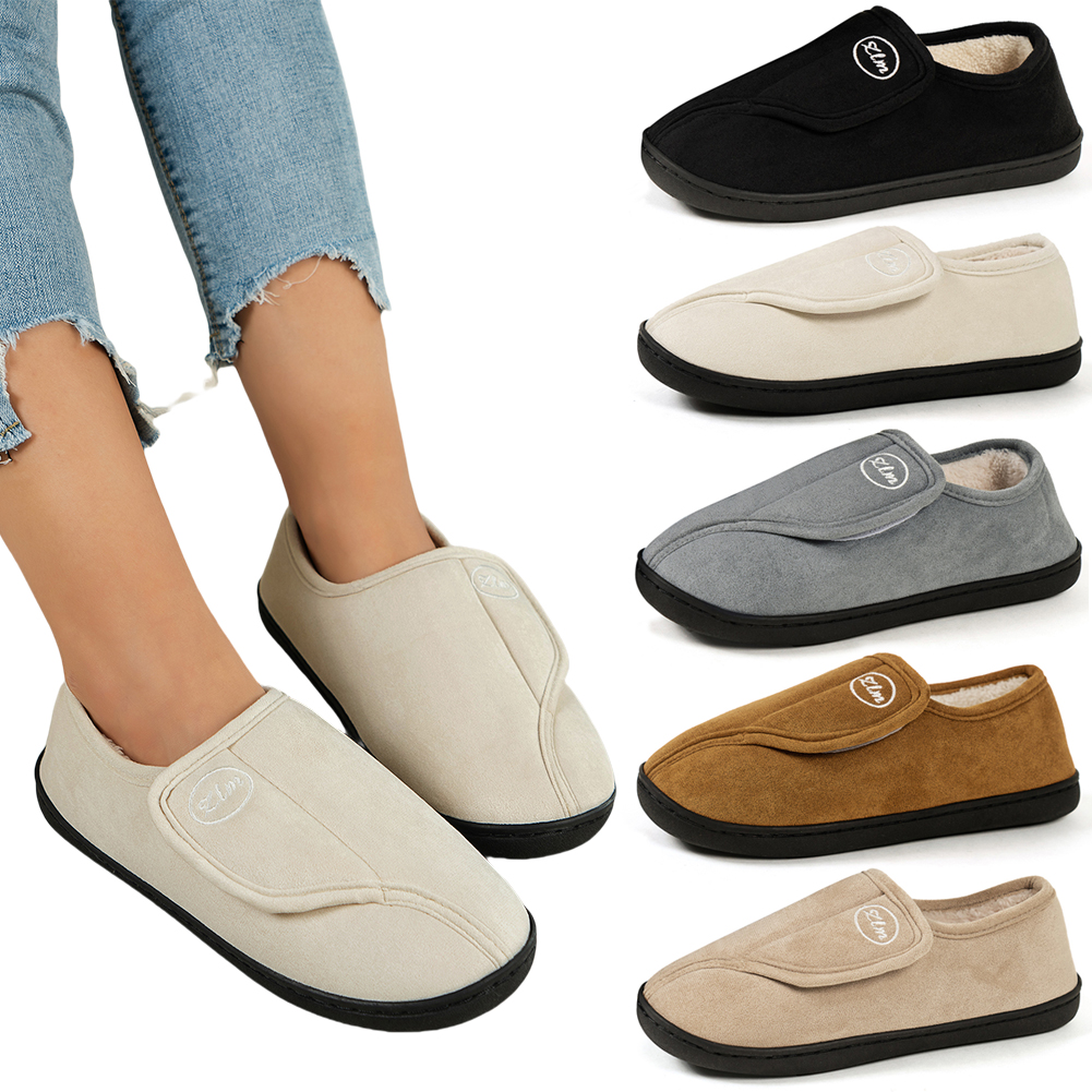 Suede Loafers Men - Flache Hausschuhe für Herren, rutschfeste Hausschuhe