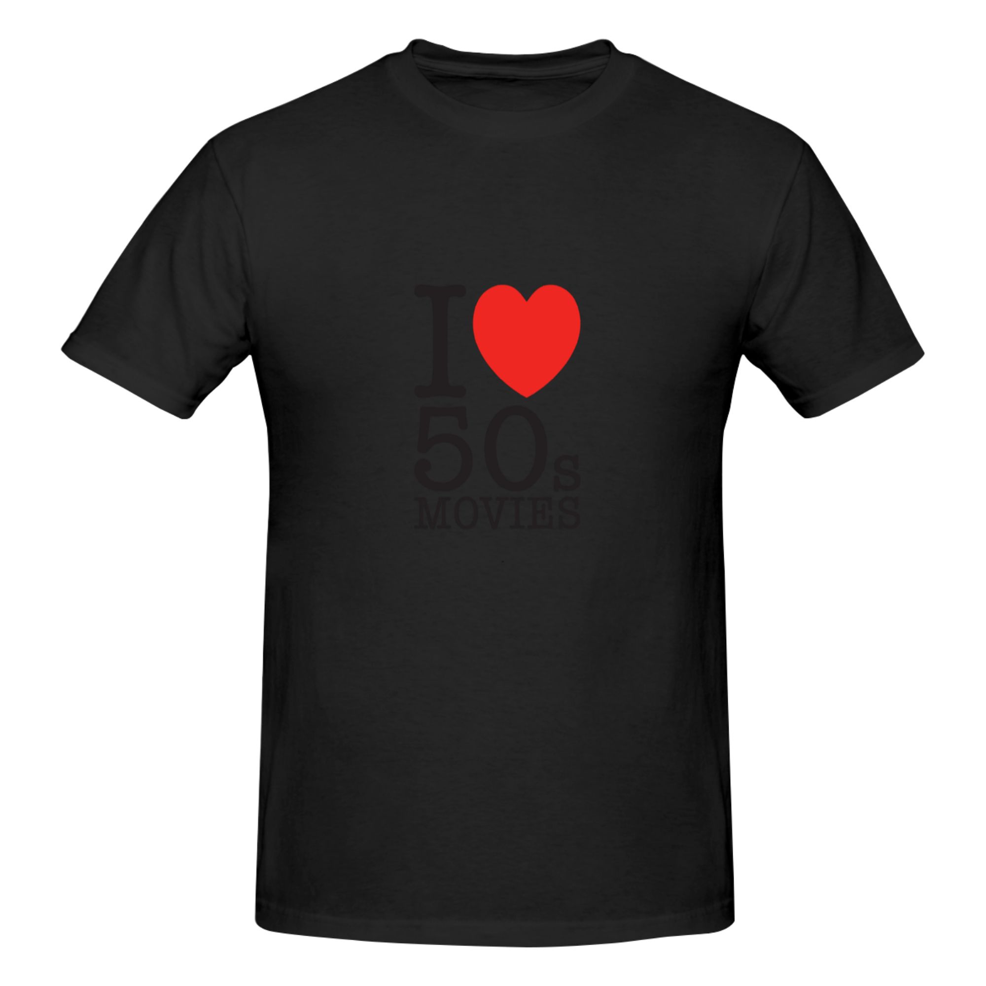 Mens Fashion In The 50S - Lustiges „I Love 50s Movies Essential“-T-Shirt