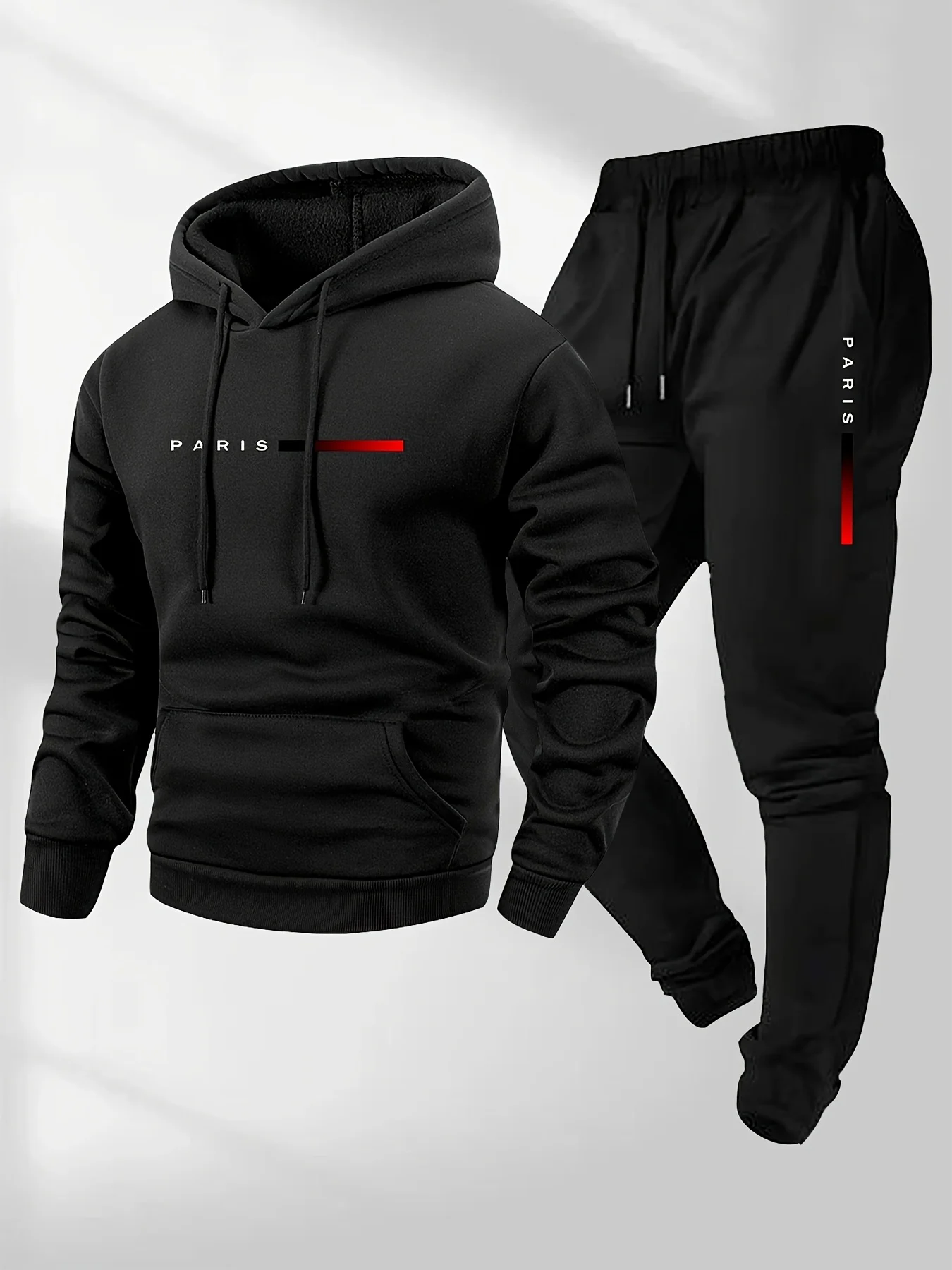 Men'S Fashion Usa - Neuer Trend Street Fashion Buchstaben-Bedrucktes Sportbekleidungs-Set