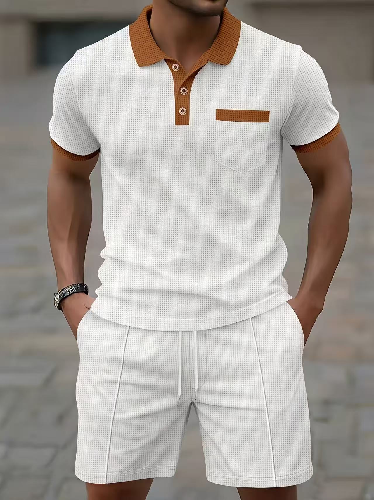 Men'S Fashion Rules - Bestseller Herren Sommer Kurzarm-Shirt T-Shirt Polo
