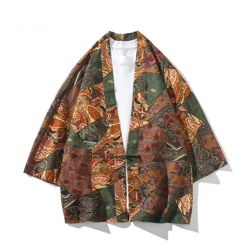 Men'S Fashion Rules - Ethnischer Stil Bedruckter Yukata für Männer