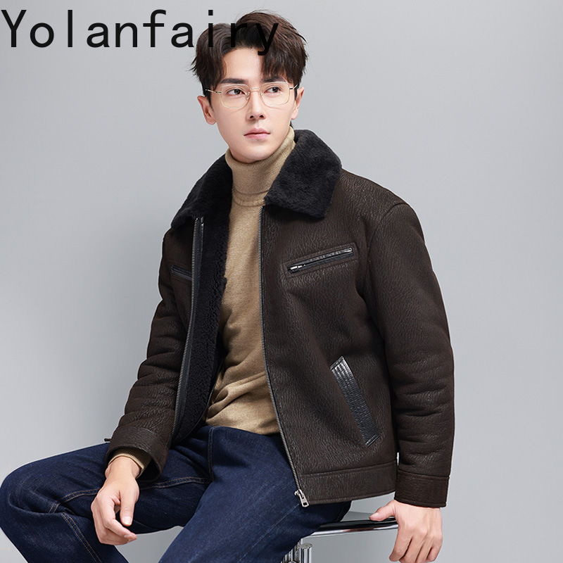 YOLANFAIRY Vintage-Mode Natürl – Men'S Fashion Zipper Jacket Bewertung und Preis