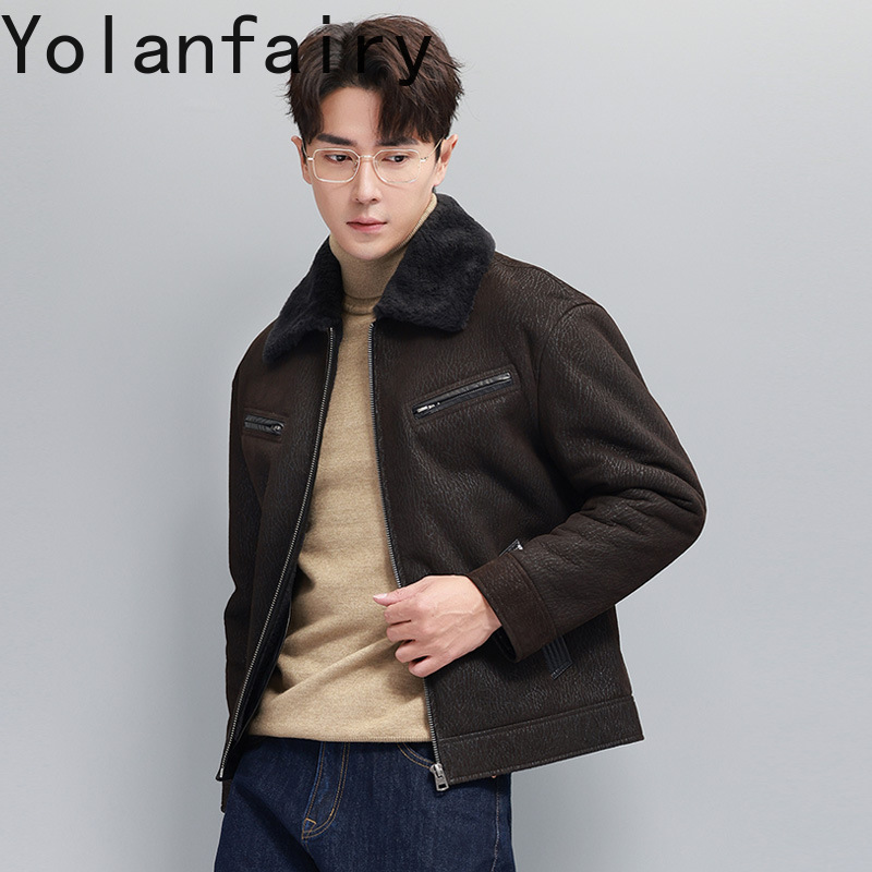YOLANFAIRY Vintage-Mode Natürl – Men'S Fashion Zipper Jacket Bewertung und Preis