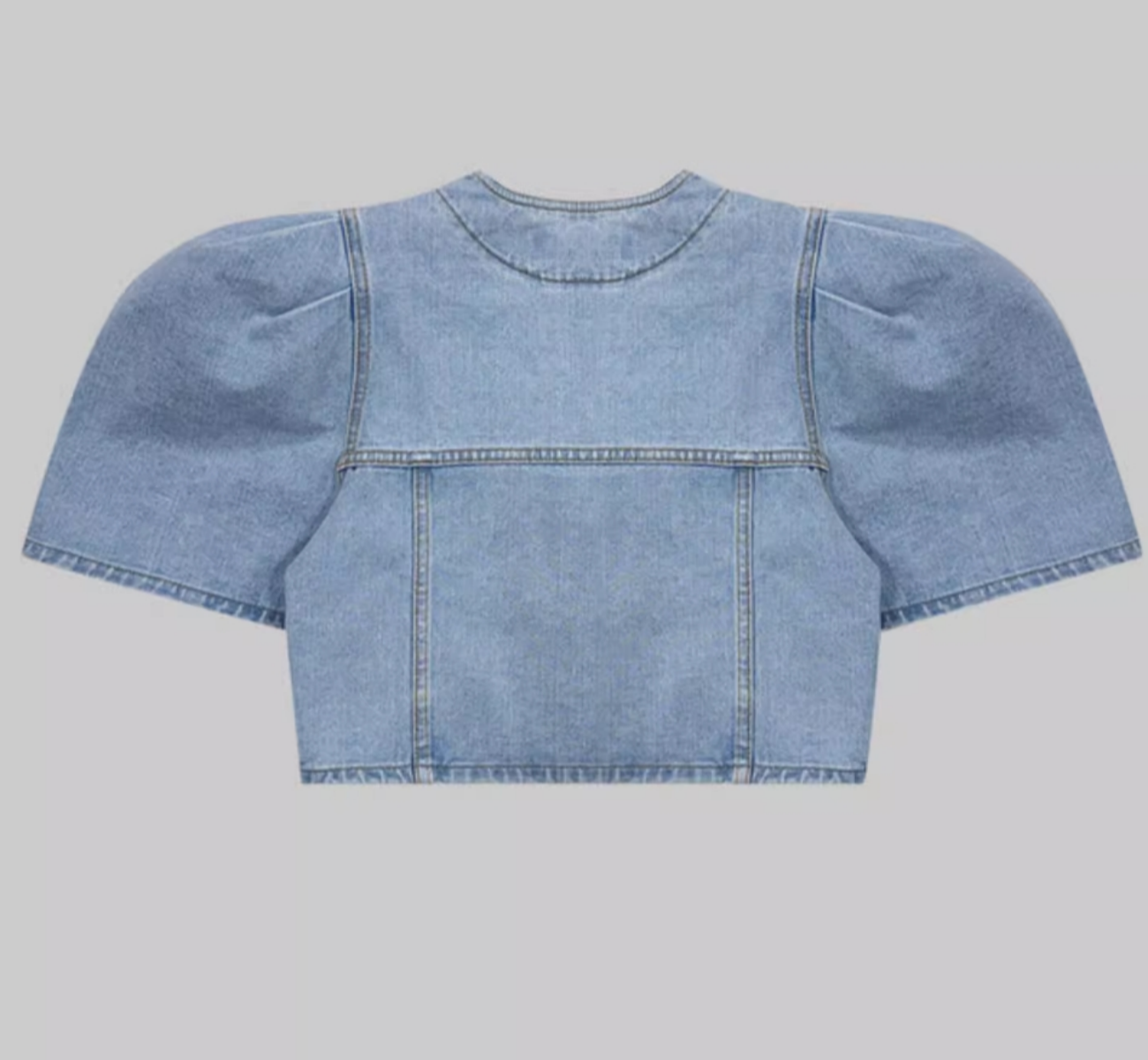 Vintage-Jeansjacke mit kurzen  – Denim Jacket Vintage Bewertung und Preis