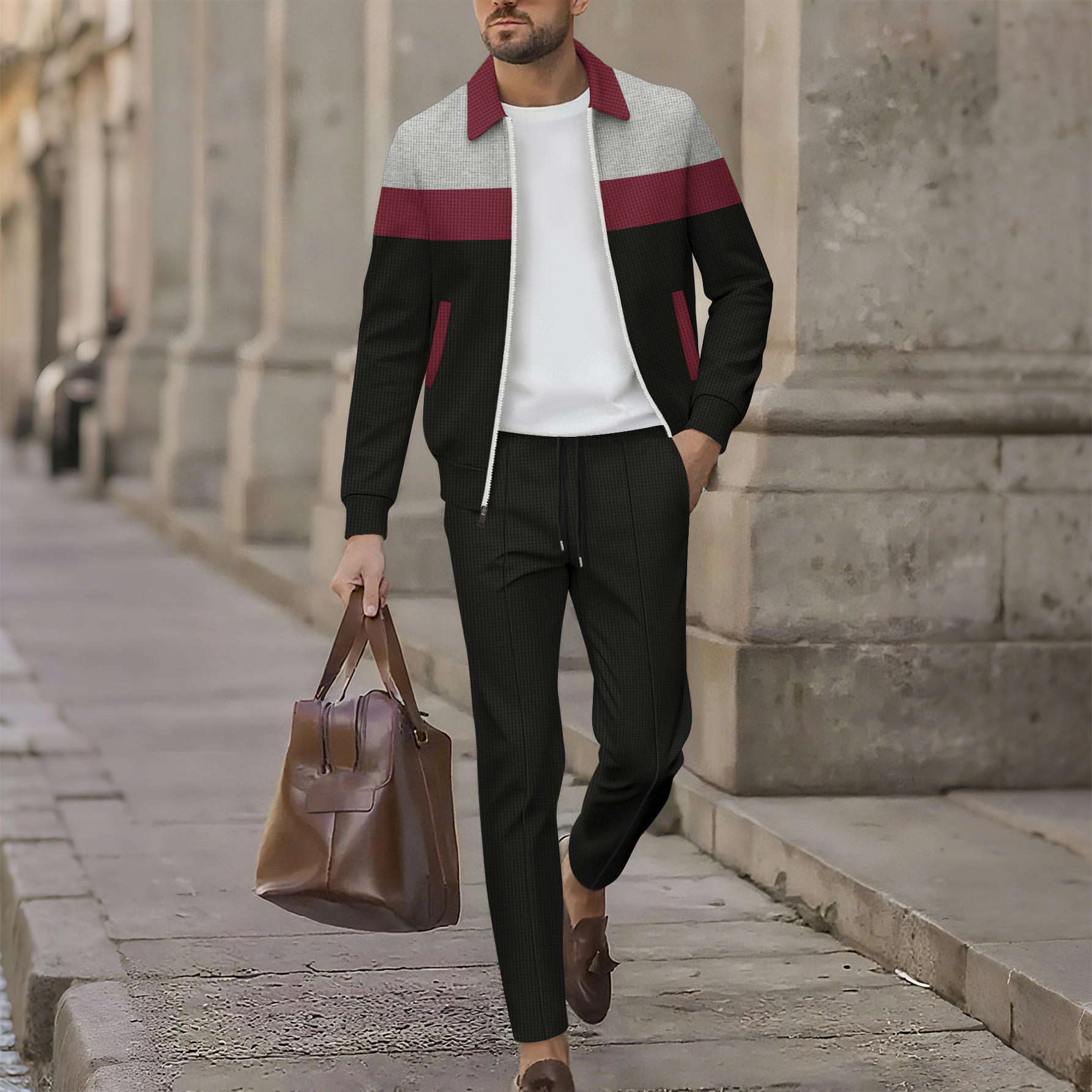Herren Slim Fit Offene Strickj – Men'S Fashion Zipper Jacket Bewertung und Preis