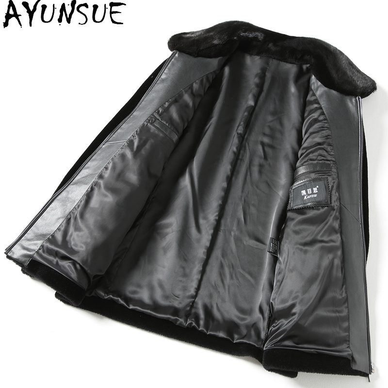 AYUNSUE Casual 100 % Wolle Män – Men'S Fashion Zipper Jacket Bewertung und Preis