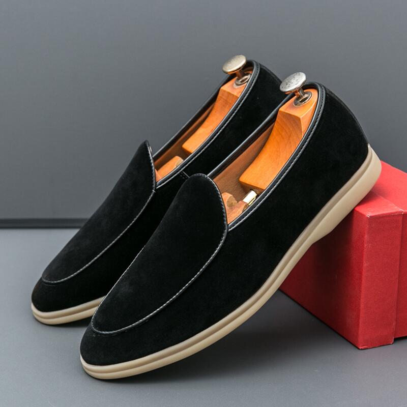 Mode Männer Luxus Marke Loafer – Suede Loafers Men Bewertung und Preis