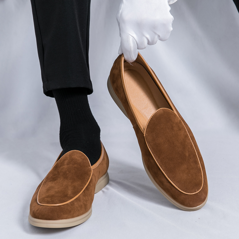 Mode Männer Luxus Marke Loafer – Suede Loafers Men Bewertung und Preis