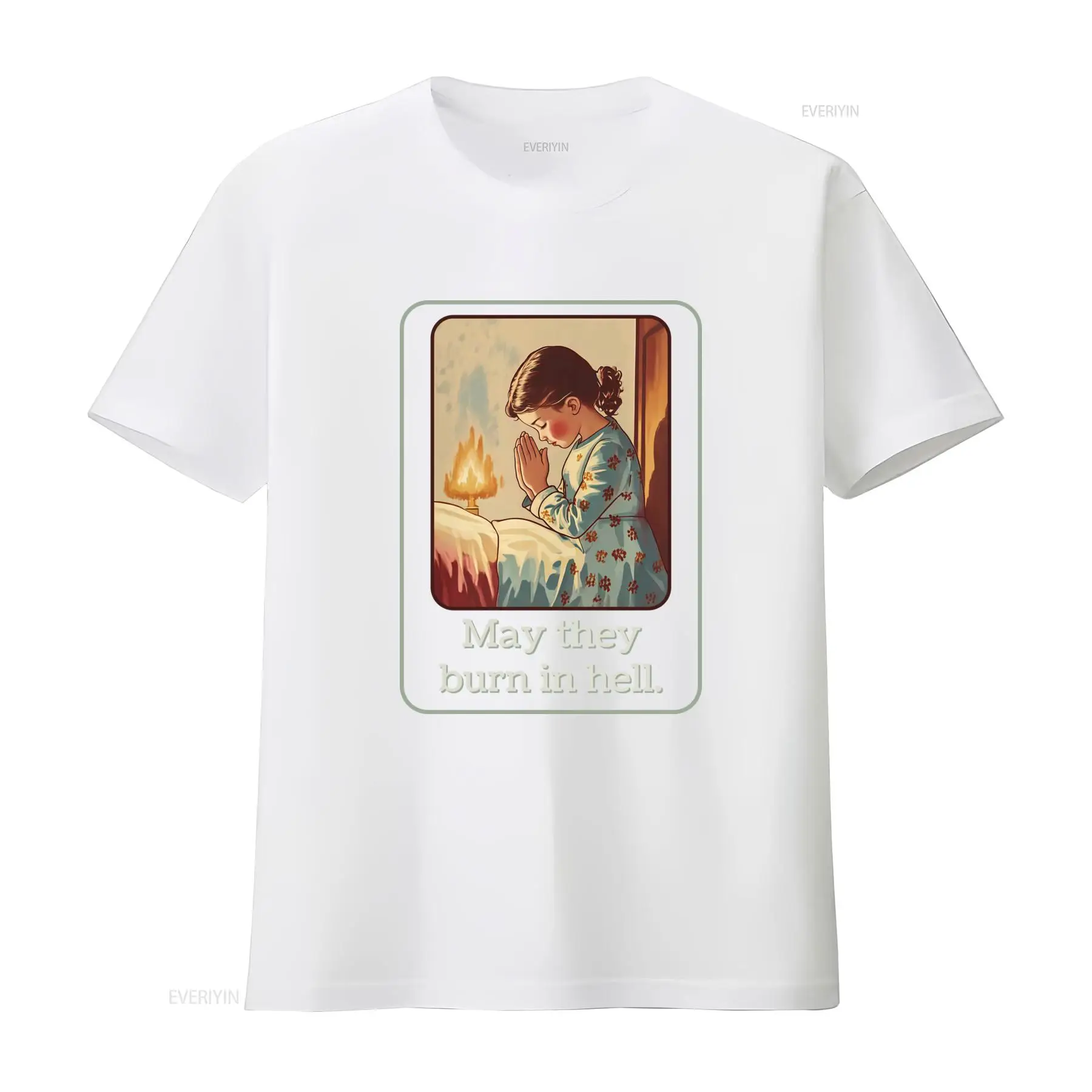 May They Burn In Hell T-Shirt, – Mens Fashion In The 50S Bewertung und Preis