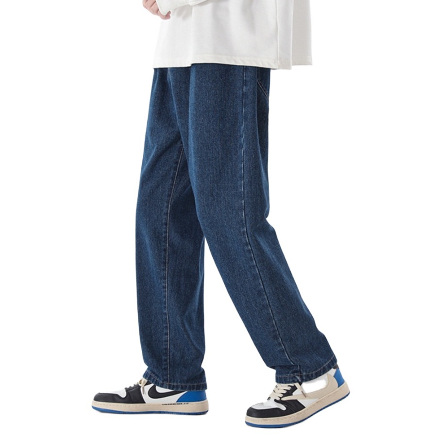 2026 Neue Koreanische Mode Her – Men'S Fashion Grey Jeans Bewertung und Preis