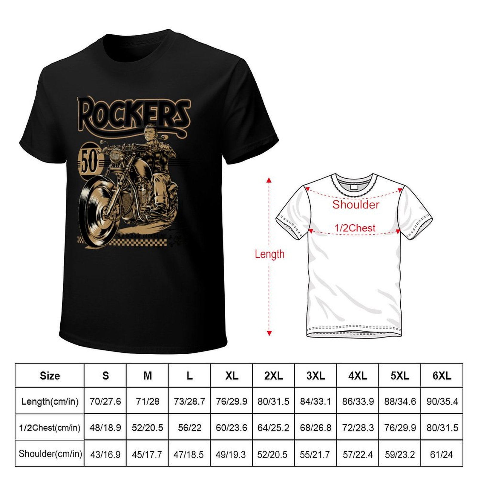 Rockers 50er T-Shirt Sommermod – Mens Fashion In The 50S Bewertung und Preis