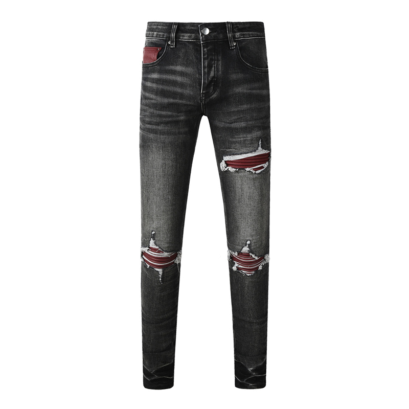 High-Street-Mode Neue Jeans mi – Men'S Fashion Grey Jeans Bewertung und Preis