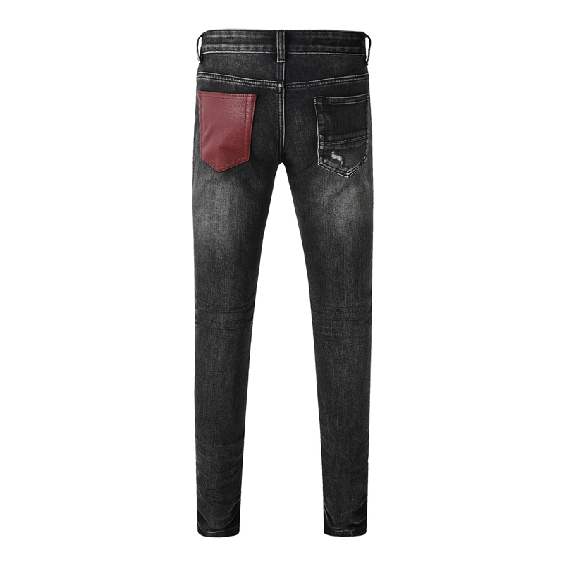 High-Street-Mode Neue Jeans mi – Men'S Fashion Grey Jeans Bewertung und Preis