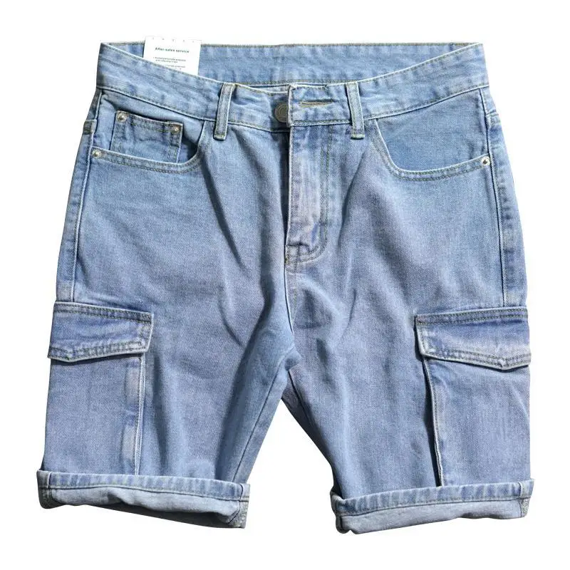 Lose gerade kurze Jeanshose fü – Men'S Fashion Korea Bewertung und Preis