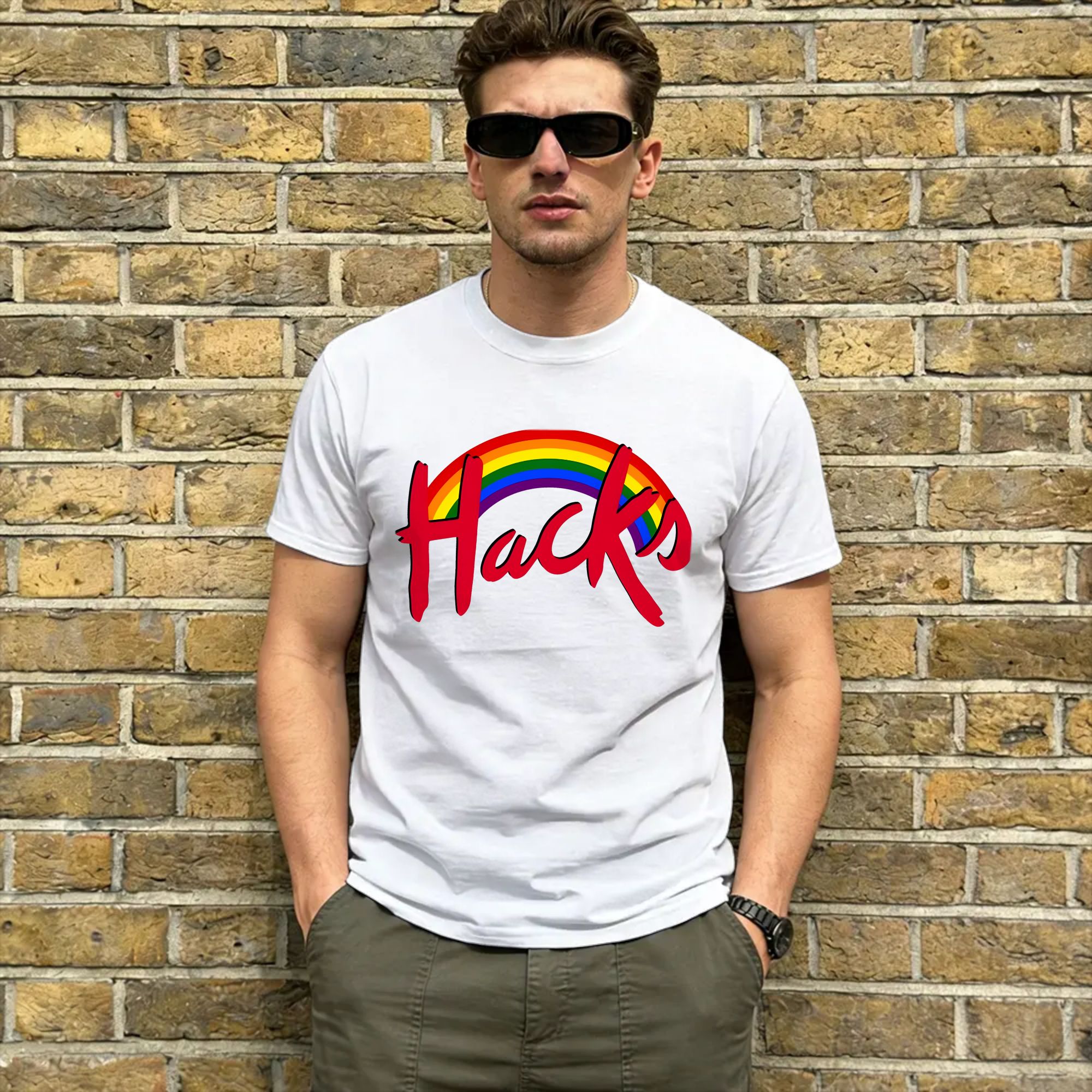 Hacks TV Show Herren-T-Shirt,  – Mens Fashion Hacks Bewertung und Preis
