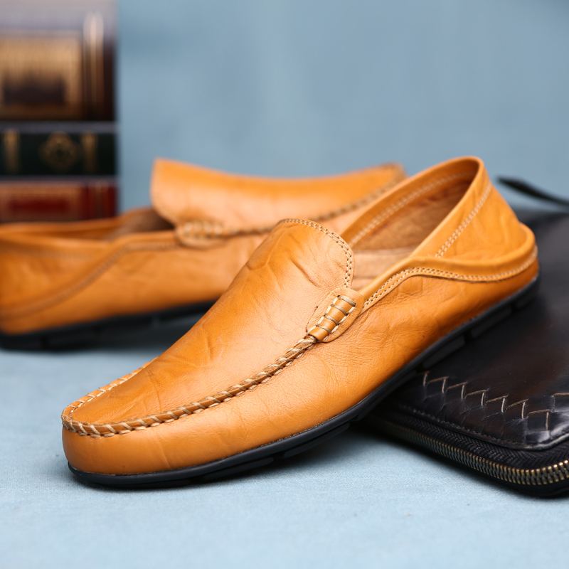Herren Leder Casual Loafer Sch – Suede Loafers Men Bewertung und Preis