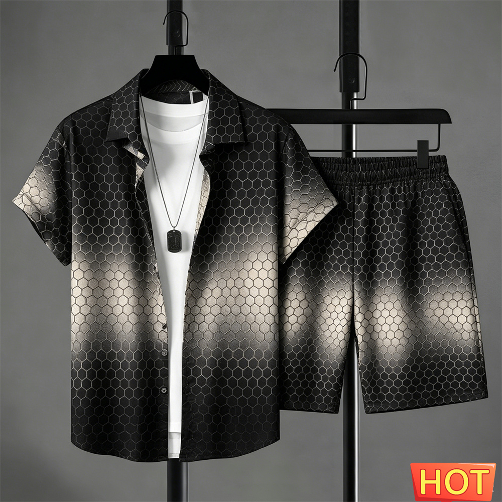 Sommer-Outfit Herren Hemd-Set  – Men'S Fashion Usa Bewertung und Preis