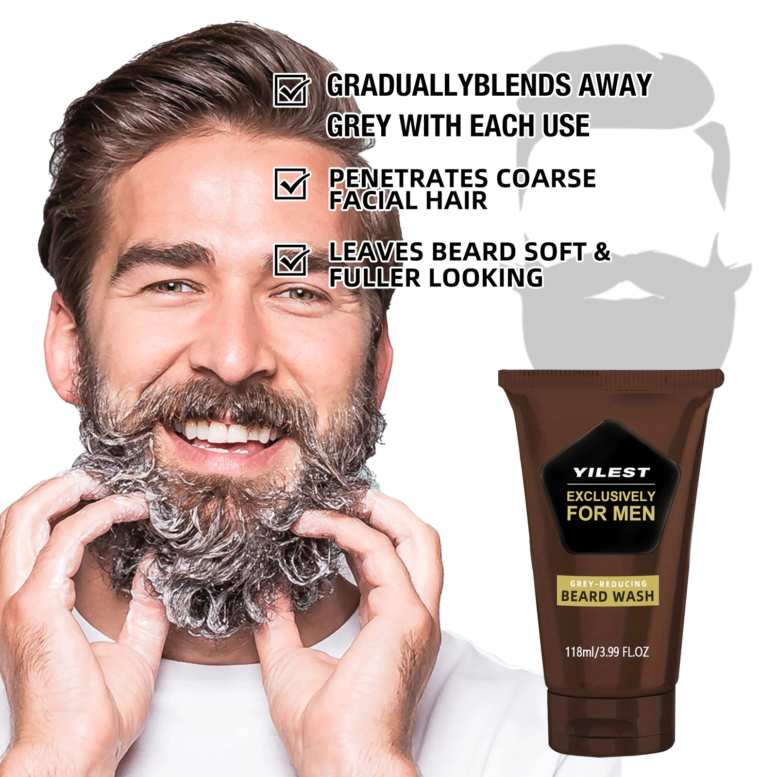 1–3 Stück Herren-Bart, schwarz – Men Fashion Hair Style Bewertung und Preis