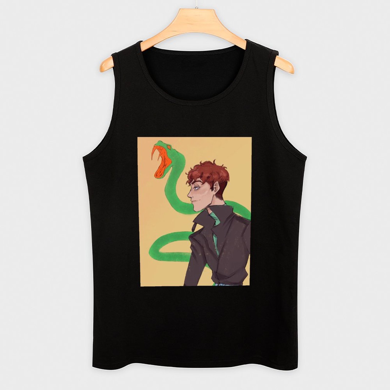 50s Snake Boy Tank Top Trendig – Mens Fashion In The 50S Bewertung und Preis