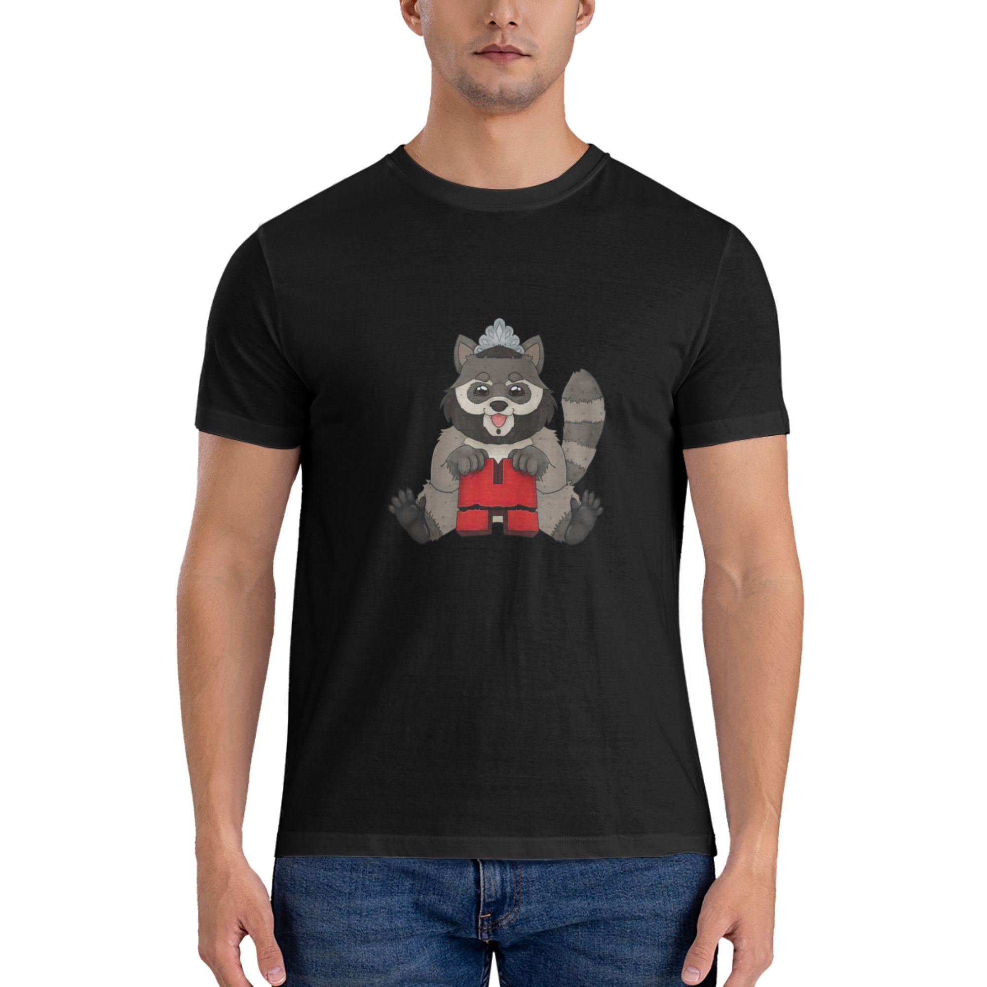 Lustiges Waschbär-T-Shirt „Ton – Mens Fashion Hacks Bewertung und Preis