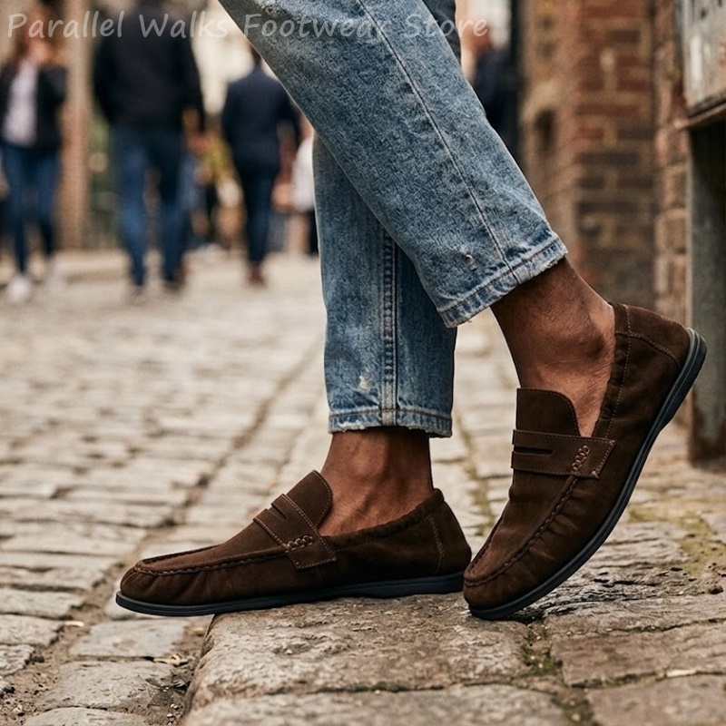 Herren-Loafer aus weichem Wild – Suede Loafers Men Bewertung und Preis