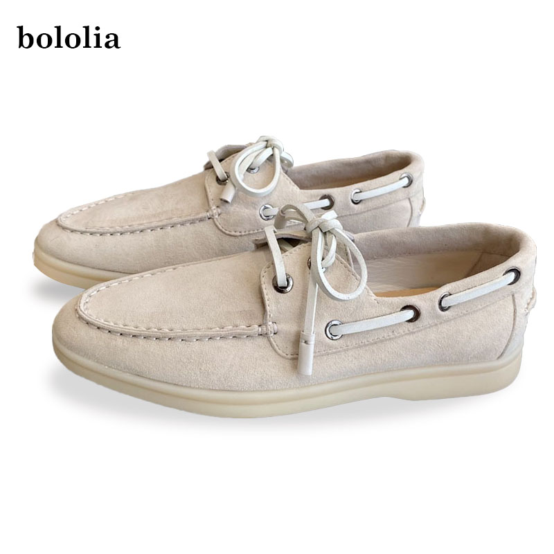 Hochwertige Echtleder-Flachsch – Suede Loafers Men Bewertung und Preis