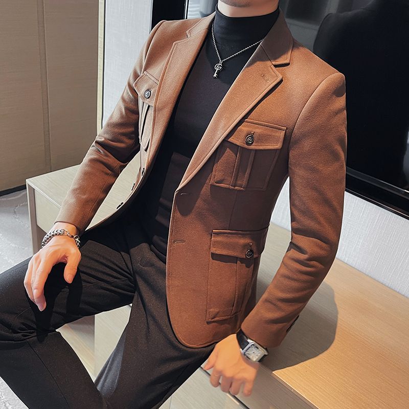 Mode Licht Luxus Neue Tweed An – Men'S Fashion Light Jacket Bewertung und Preis
