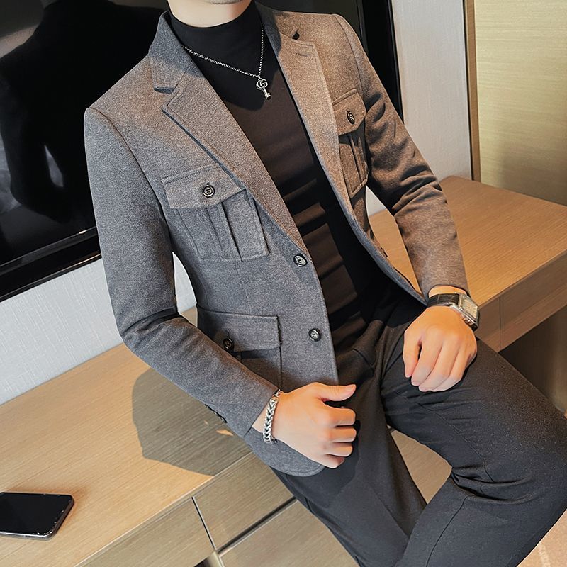 Mode Licht Luxus Neue Tweed An – Men'S Fashion Light Jacket Bewertung und Preis