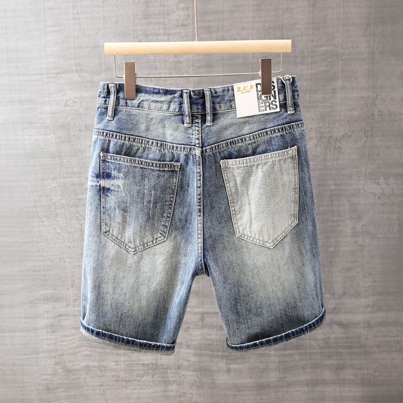 Männer Kurze Jeans Hosen mit T – Men'S Fashion Korea Bewertung und Preis