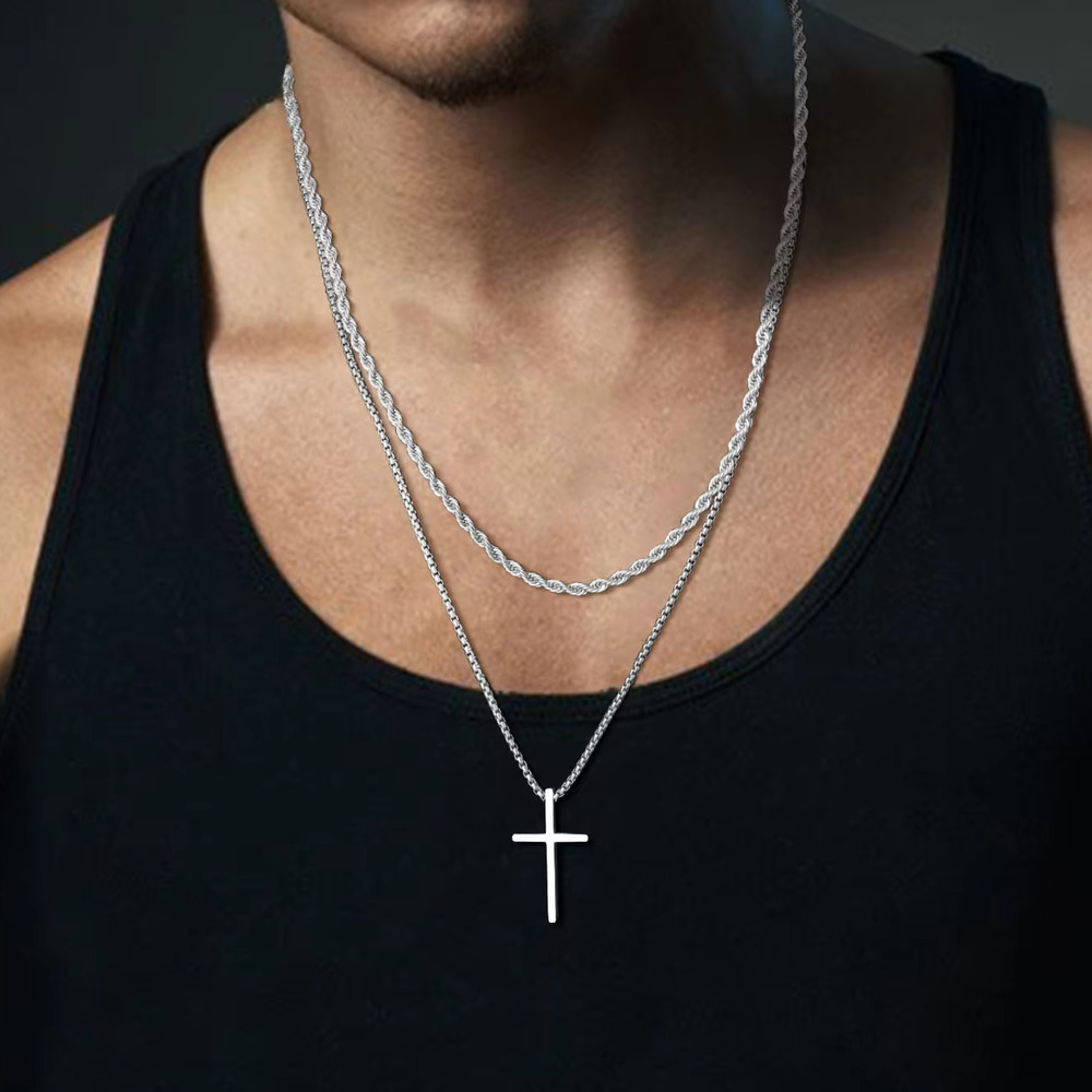 Trendige Kreuz-Halskette für M – Mens Fashion In The 50S Bewertung und Preis