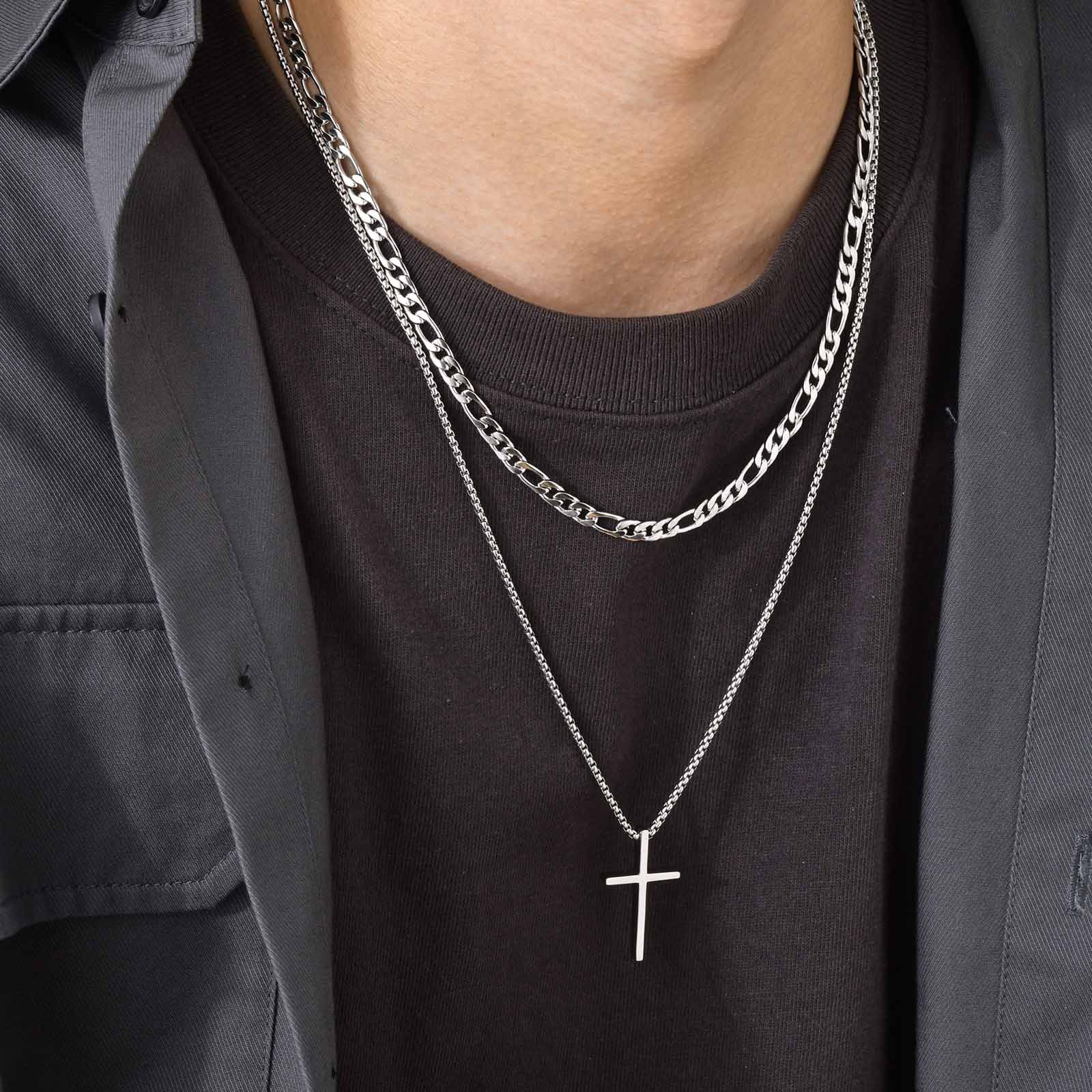 Trendige Kreuz-Halskette für M – Mens Fashion In The 50S Bewertung und Preis