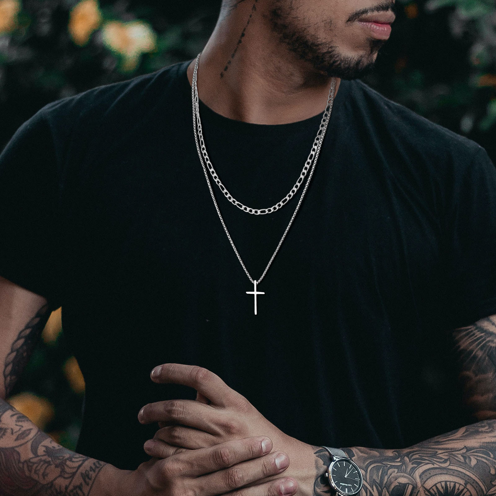 Trendige Kreuz-Halskette für M – Mens Fashion In The 50S Bewertung und Preis