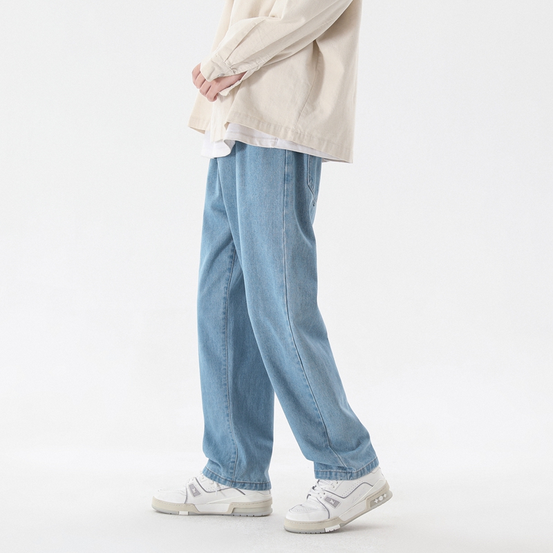 2023 neue Koreanische Mode Für – Men'S Fashion Grey Jeans Bewertung und Preis