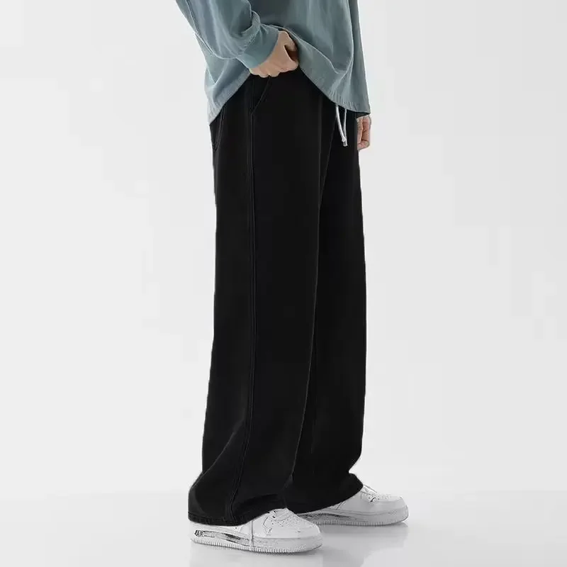 Koreanischen Stil Streetwear N – Men'S Fashion Grey Jeans Bewertung und Preis