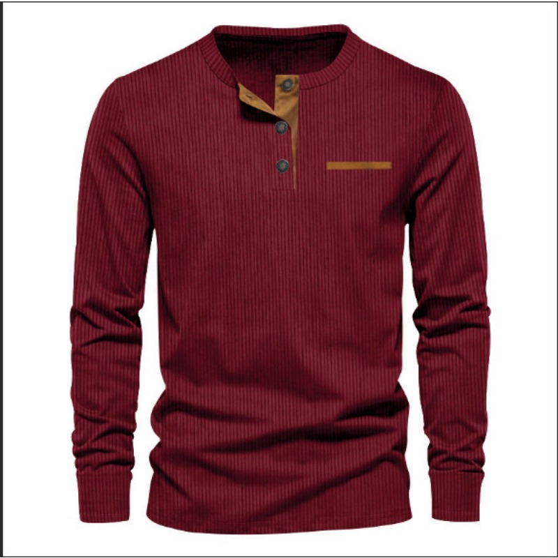 Herren-Cordhemd mit Henley-Aus – Men'S Fashion Rules Bewertung und Preis