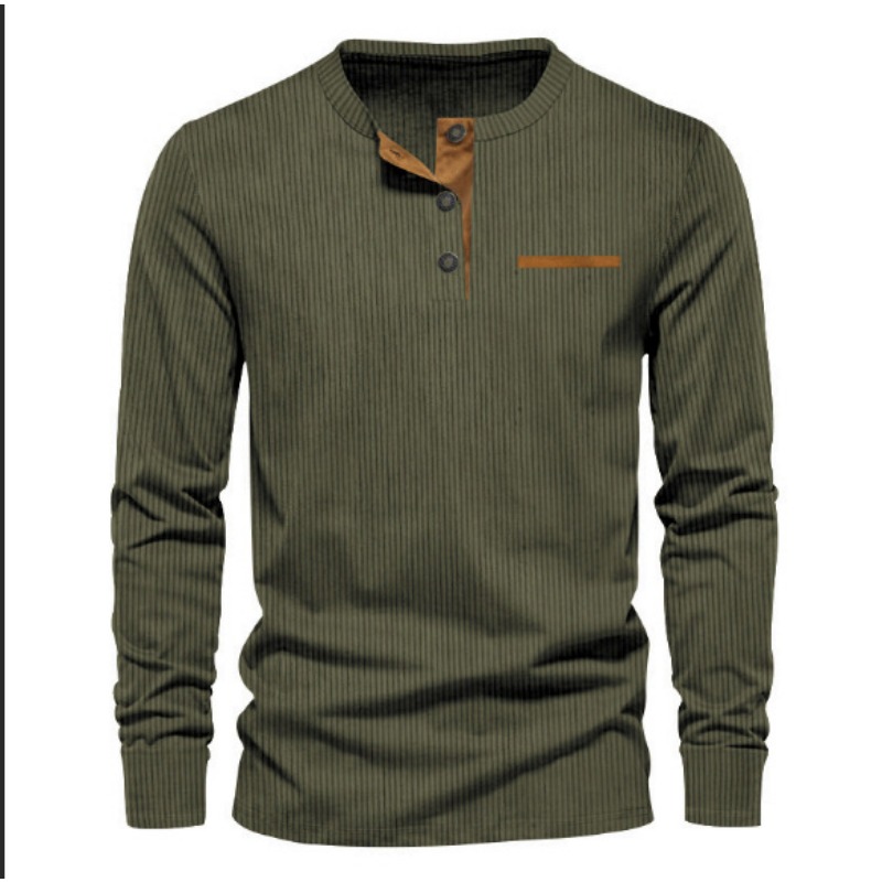 Herren-Cordhemd mit Henley-Aus – Men'S Fashion Rules Bewertung und Preis