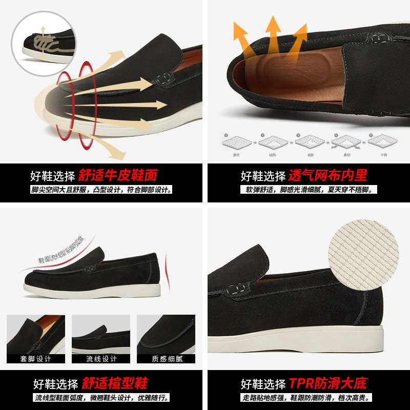 Lässige Herren-Loafer aus echt – Suede Loafers Men Bewertung und Preis