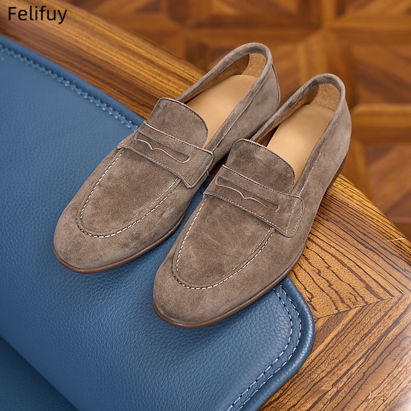 Bequeme, leichte Freizeit-Loaf – Suede Loafers Men Bewertung und Preis