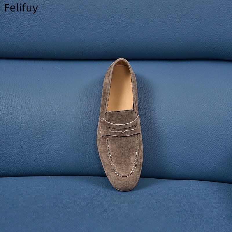 Bequeme, leichte Freizeit-Loaf – Suede Loafers Men Bewertung und Preis